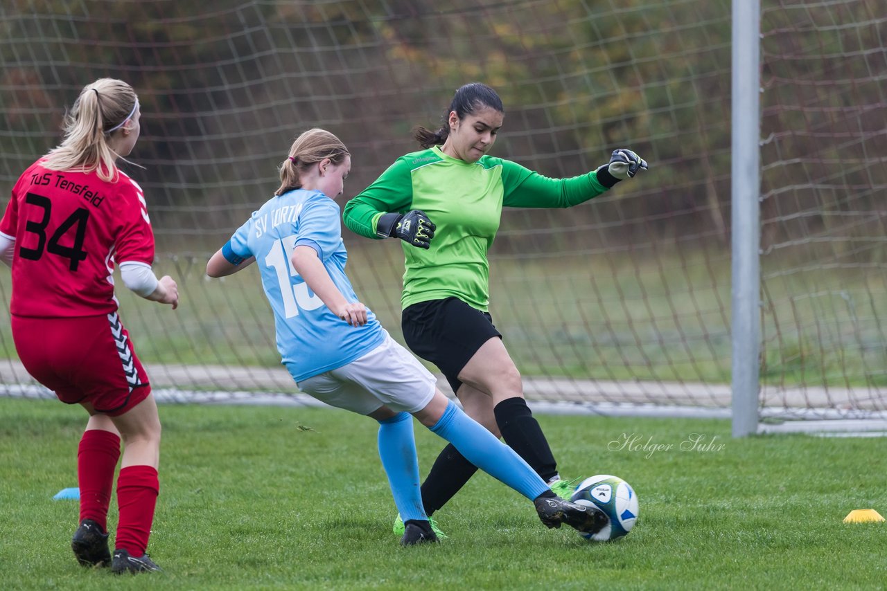 Bild 183 - wBJ TuS Tensfeld - SV Fortuna St. Juergen